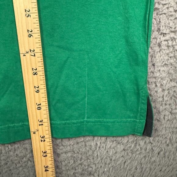 Vintage Lansdowne Ireland Rugby Polo Shirt Mens 3XL Green White Soccer 90s NEW - Picture 9 of 10